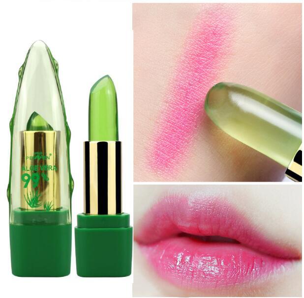 Moisturizing Aloe Vera Gel Lipstick – Long-lasting Hydration & Color Changing Formula