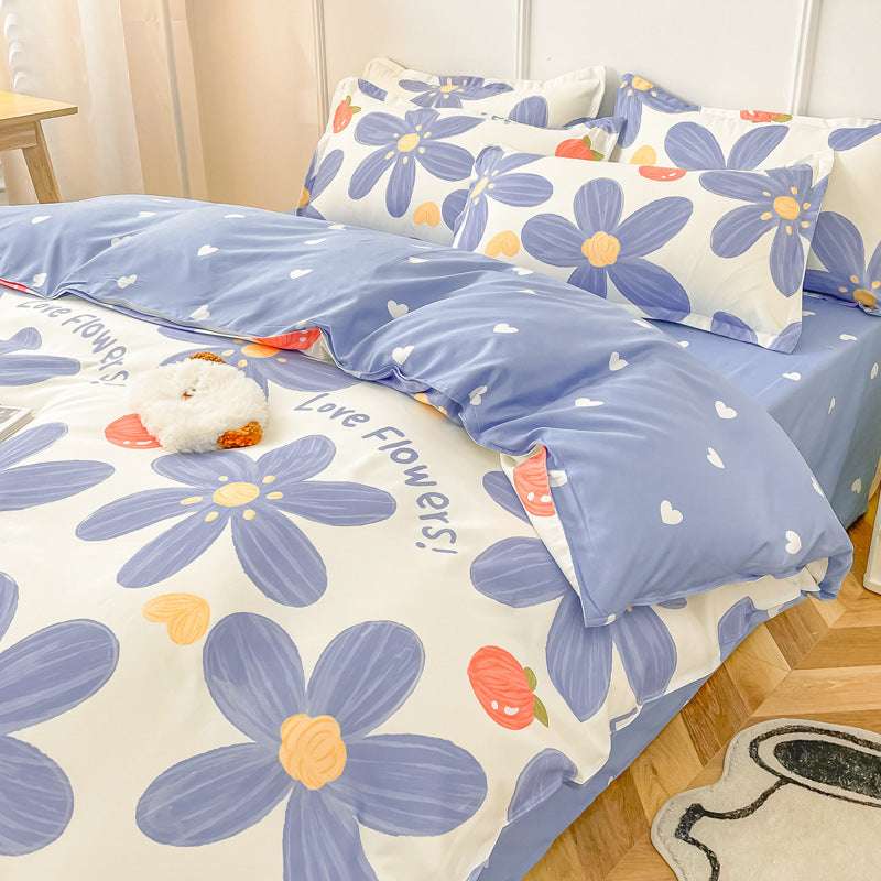 Summer Quilts Set - Floral & Plant Design Bedclothes