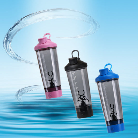 High-Capacity Sport Electric Shaker – 600ml Protein Mixer for Fitness Enthusiasts