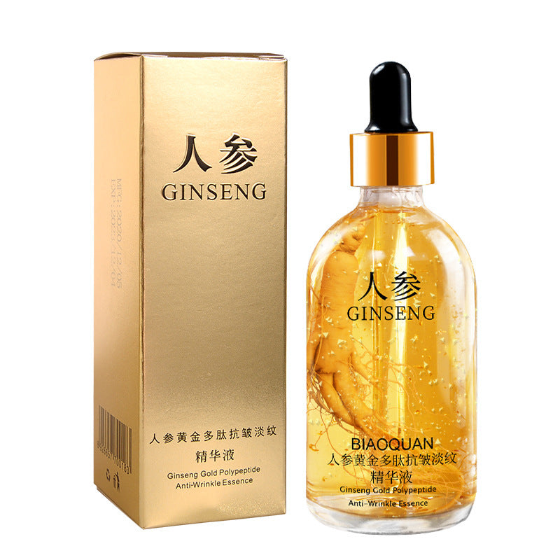 Firming and Lifting Skincare – Gold Liquid with Ginseng and Cordyceps