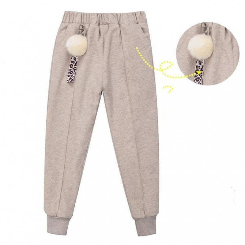 Larger Kids Cotton Woolen Cloth Pants – Comfortable and Warm Winter Pants