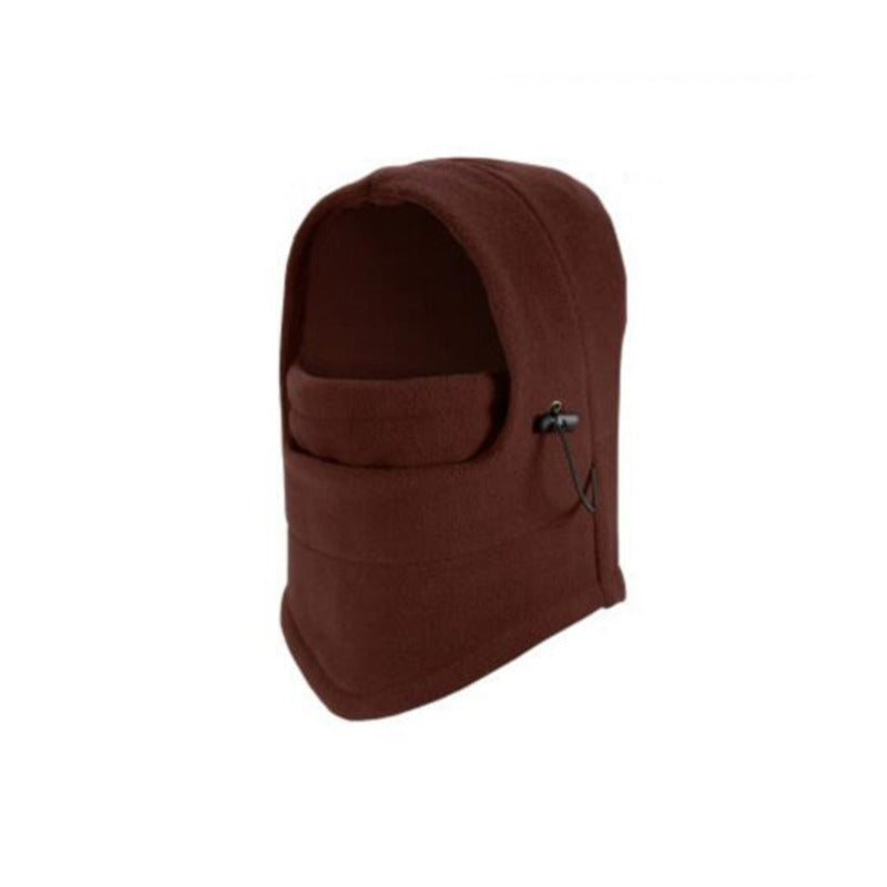 Unisex Winter Fleece Hat with Face Protection – Perfect for Cycling and Outdoor Activities