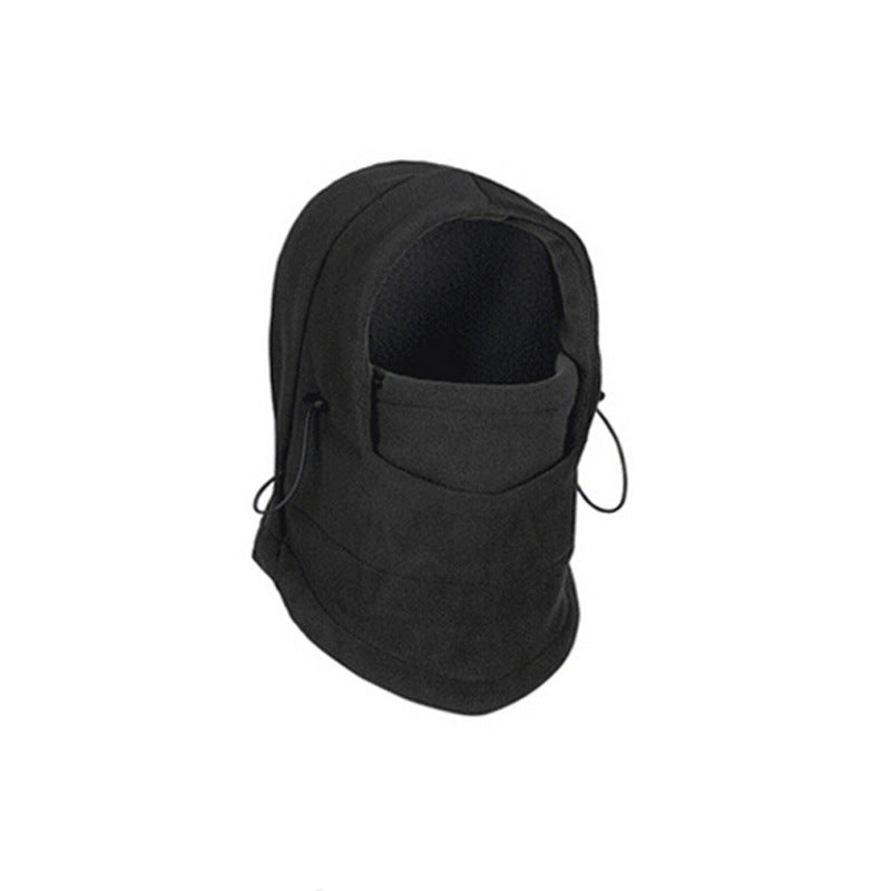 Unisex Winter Fleece Hat with Face Protection – Perfect for Cycling and Outdoor Activities