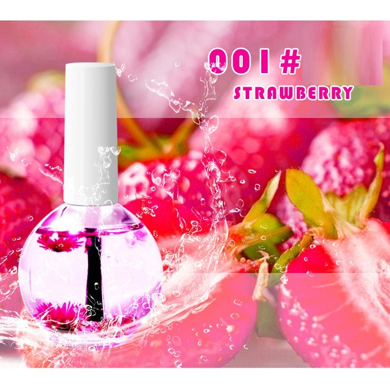 Nail Beauty Dried Flowers Nourishing Treatment Oil – Moisturizing Nail Care for Healthy Nails