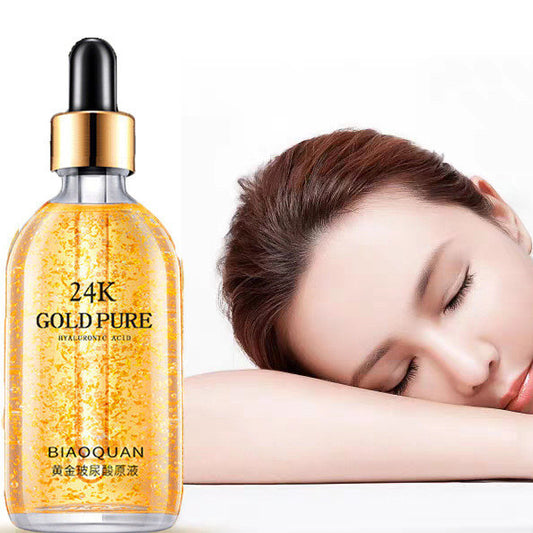 Firming and Lifting Skincare – Gold Liquid with Ginseng and Cordyceps