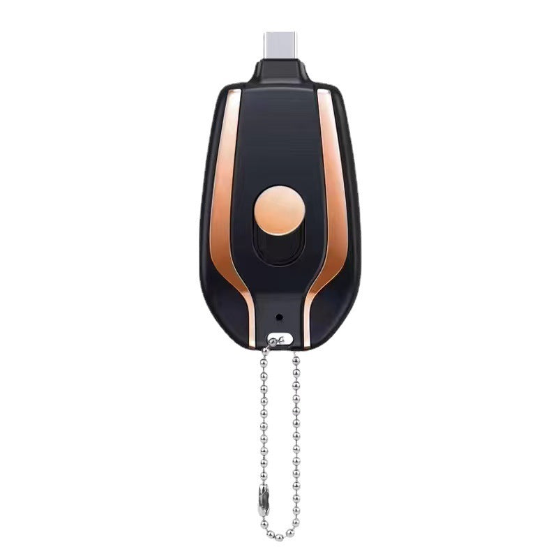 Mini Keychain Emergency Power Bank – Portable Charger for Smartphones and Tablets