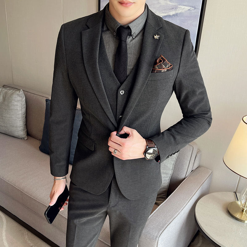 Men´s 3 piece Suit-Elegant Plus Size