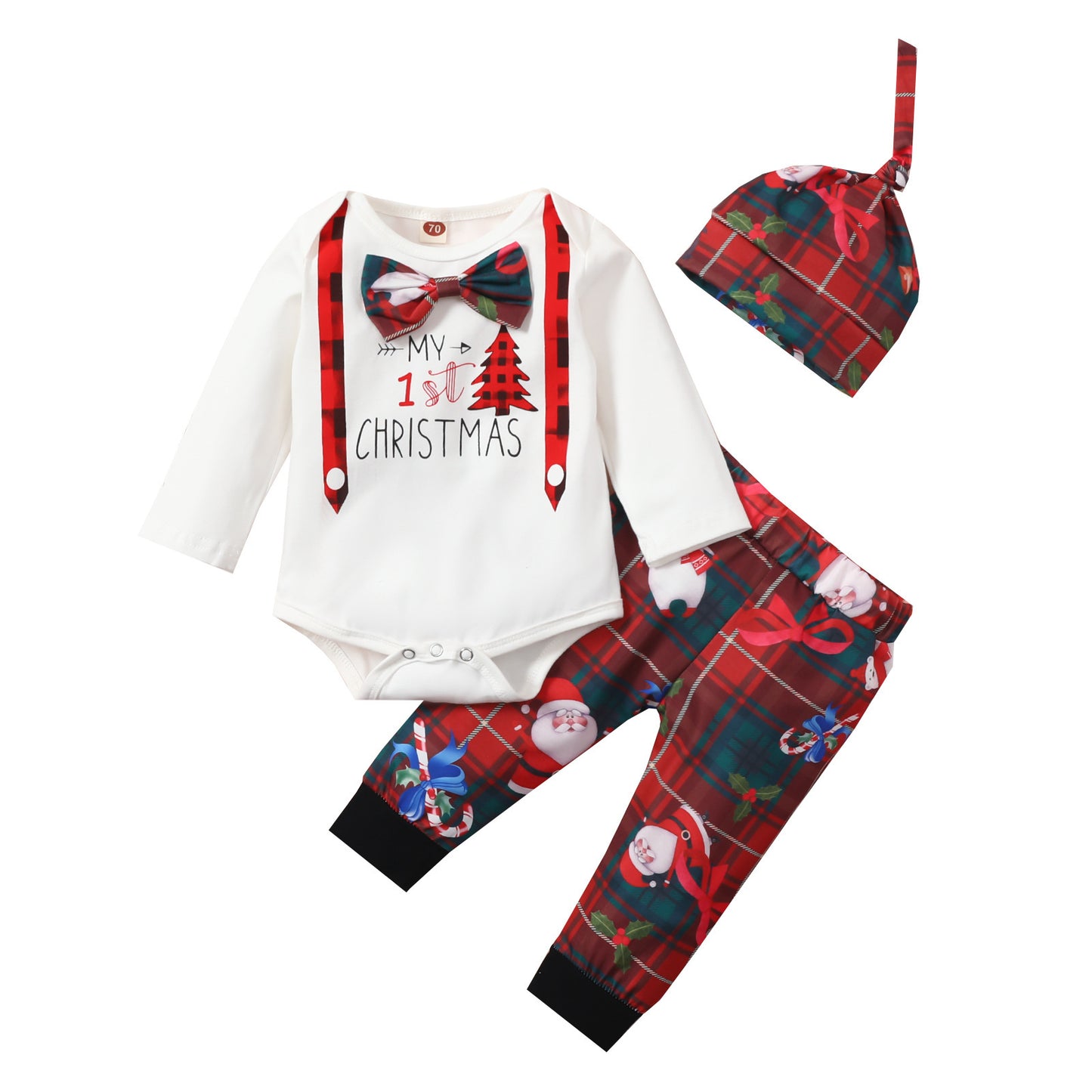 Infant Christmas Long-Sleeve Set – Cozy and Stylish Children’s Clothing