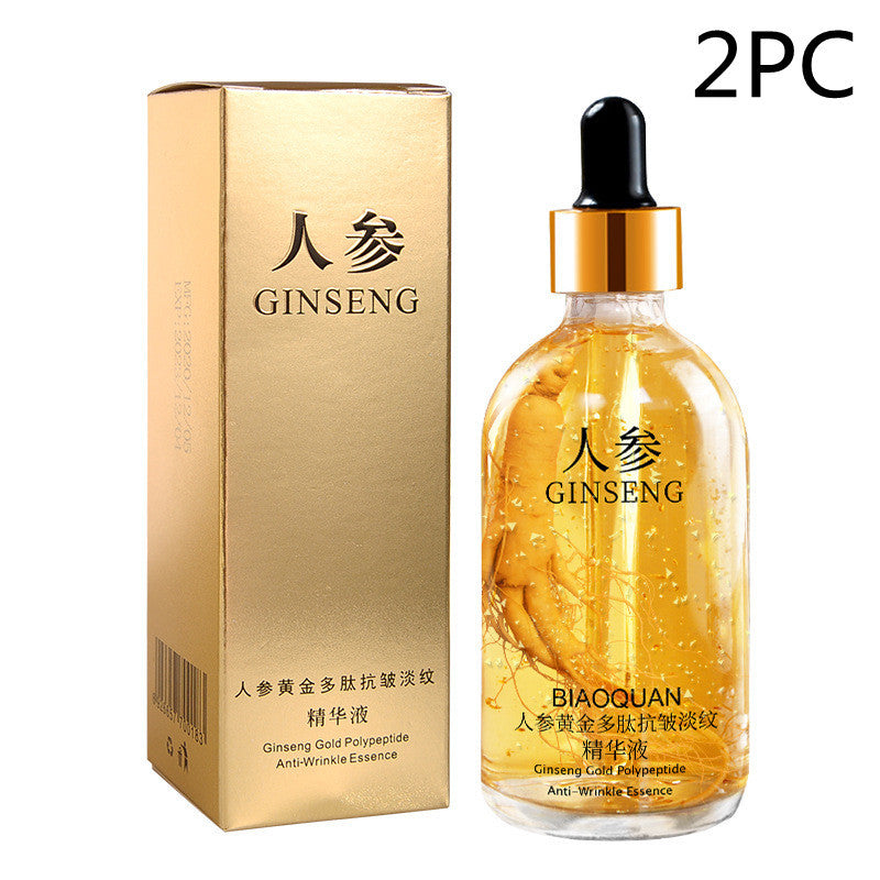 Firming and Lifting Skincare – Gold Liquid with Ginseng and Cordyceps