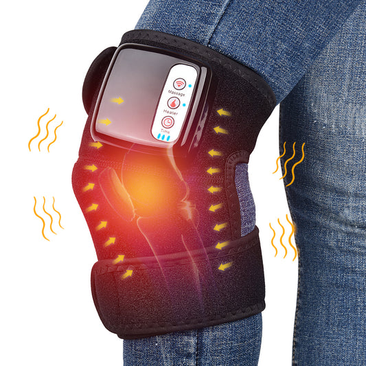 Knee Vibration Massager – Portable Joint & Muscle Pain Relief Device with Heat and Magnet Therapy