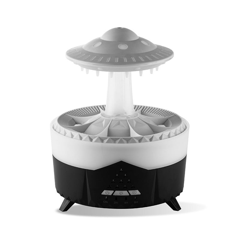 Rain Drop Humidifier with 7-Color LED - Soothing Sounds & Aromatherapy Diffuser